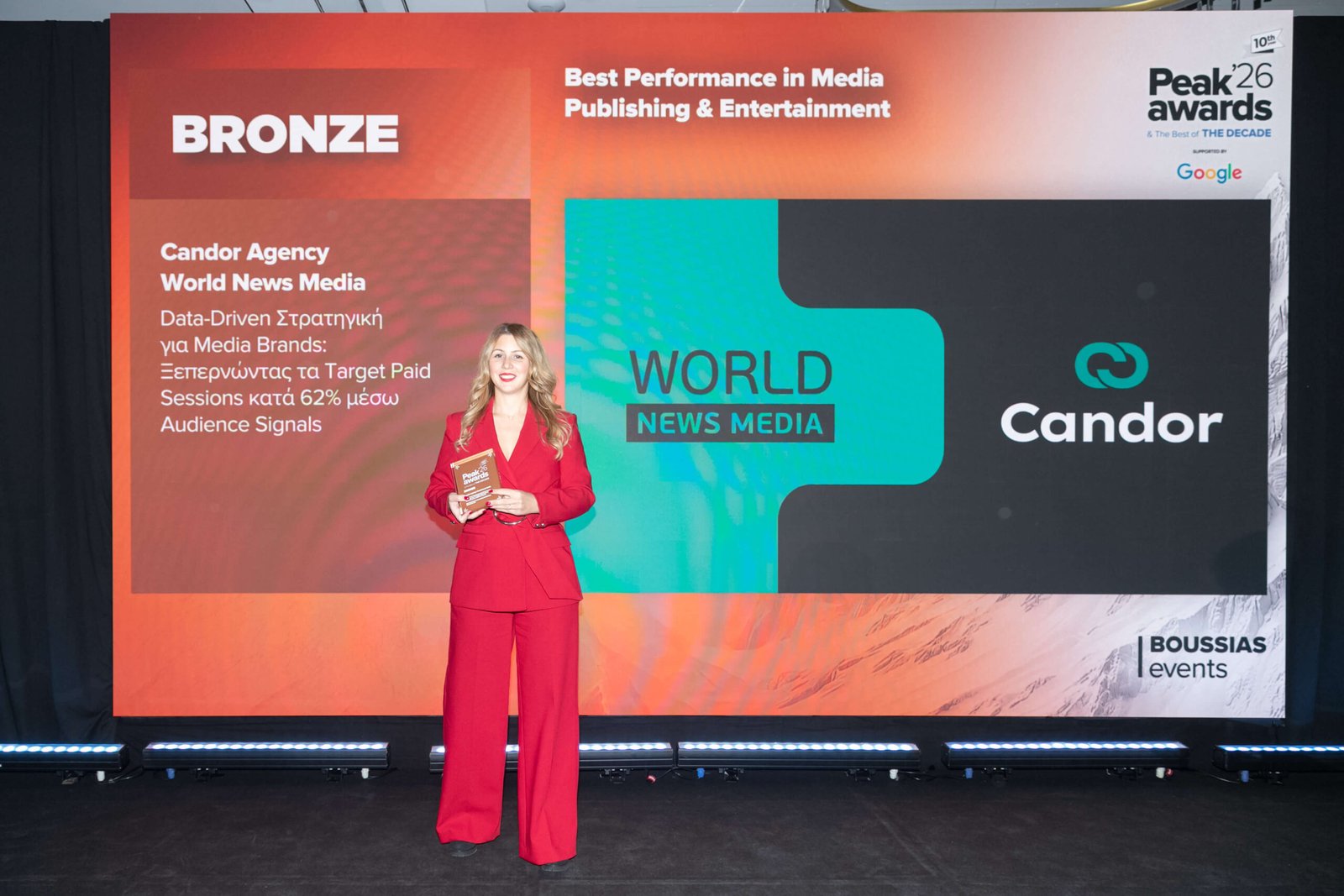 Candor - bronze peak award